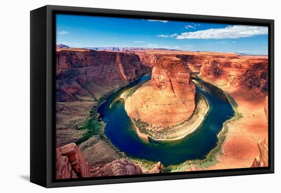 Panoramic View of Horseshoe Bend-prochasson-Framed Premier Image Canvas