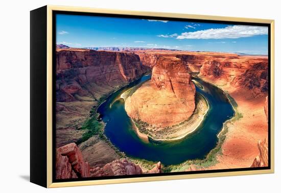 Panoramic View of Horseshoe Bend-prochasson-Framed Premier Image Canvas