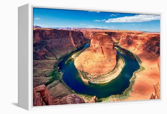 Panoramic View of Horseshoe Bend-prochasson-Framed Premier Image Canvas