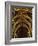 Panoramic View of Interior of Chartres Cathedral Looking up Nave Toward Main Altar-Gjon Mili-Framed Photographic Print