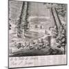 Panoramic View of London, 1720-Johannes Kip-Mounted Giclee Print