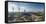 Panoramic View of London from the 12th Floor at Staybridge Suites London-Stratford City-Mark Chivers-Framed Premier Image Canvas