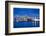 Panoramic View of London Skyline over the River Thames Featuring Canary Wharf-Ian Egner-Framed Photographic Print