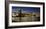 Panoramic view of Lower Manhattan at dusk, NYC-Michel Setboun-Framed Giclee Print