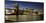 Panoramic view of Lower Manhattan at dusk, NYC-Michel Setboun-Mounted Giclee Print