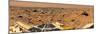 Panoramic View of Mars-Stocktrek Images-Mounted Photographic Print