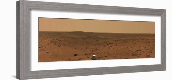 Panoramic View of Mars-Stocktrek Images-Framed Photographic Print