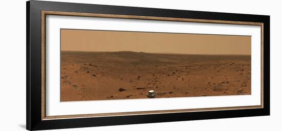 Panoramic View of Mars-Stocktrek Images-Framed Photographic Print