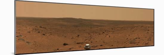 Panoramic View of Mars-Stocktrek Images-Mounted Photographic Print