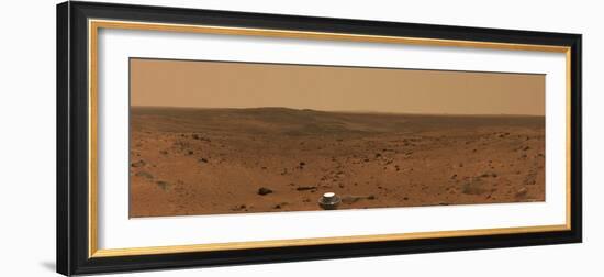 Panoramic View of Mars-Stocktrek Images-Framed Photographic Print