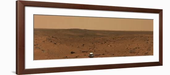 Panoramic View of Mars-Stocktrek Images-Framed Photographic Print