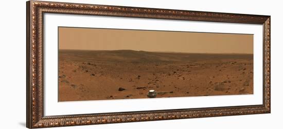 Panoramic View of Mars-Stocktrek Images-Framed Photographic Print