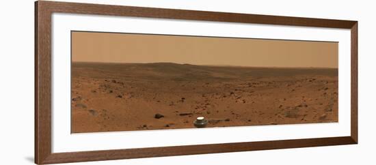 Panoramic View of Mars-Stocktrek Images-Framed Photographic Print