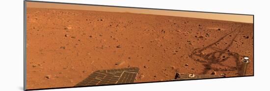 Panoramic View of Mars-Stocktrek Images-Mounted Photographic Print