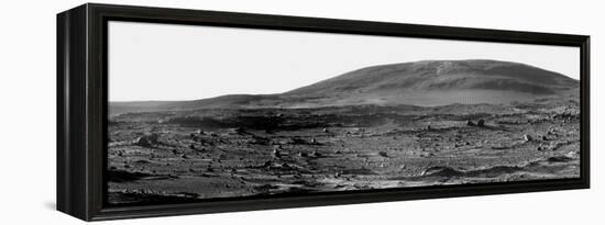 Panoramic View of Mars-Stocktrek Images-Framed Premier Image Canvas