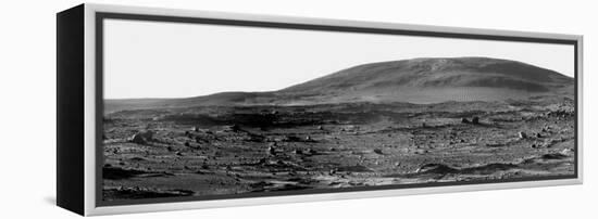 Panoramic View of Mars-Stocktrek Images-Framed Premier Image Canvas