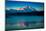 Panoramic view of Mount Denali, previously known as McKinley from Wonder Lake, Denali National P...-null-Mounted Photographic Print