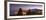 Panoramic view of Mount Etna and Giardini Naxos at dusk from Taormina, Sicily, Italy, Mediterranean-John Miller-Framed Photographic Print