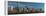 Panoramic View of New York City Skyline on Water Featuring One World Trade Center (1Wtc)-null-Framed Stretched Canvas