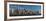 Panoramic View of New York City Skyline on Water Featuring One World Trade Center (1Wtc)-null-Framed Photographic Print