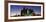 Panoramic View of New York New York Hotel with Statue of Liberty at Sunrise, Las Vegas, Nv-null-Framed Photographic Print