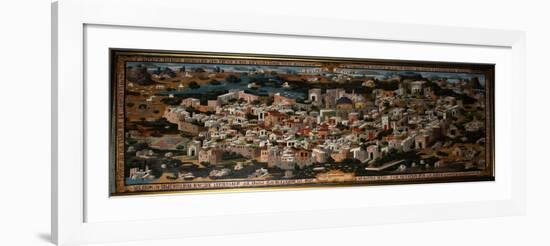 Panoramic View of Palestine with Jerusalem City, 1833-null-Framed Giclee Print