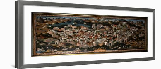 Panoramic View of Palestine with Jerusalem City, 1833-null-Framed Giclee Print