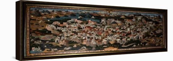 Panoramic View of Palestine with Jerusalem City, 1833-null-Framed Premier Image Canvas