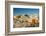 Panoramic view of skyline and downtown El Paso Texas, border town to Juarez, Mexico-null-Framed Photographic Print