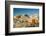 Panoramic view of skyline and downtown El Paso Texas, border town to Juarez, Mexico-null-Framed Photographic Print