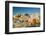 Panoramic view of skyline and downtown El Paso Texas, border town to Juarez, Mexico-null-Framed Photographic Print