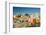 Panoramic view of skyline and downtown El Paso Texas, border town to Juarez, Mexico-null-Framed Photographic Print