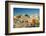 Panoramic view of skyline and downtown El Paso Texas, border town to Juarez, Mexico-null-Framed Photographic Print