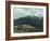 Panoramic View of the Alps, Les Dents Du Midi, 1877 (Oil on Fabric)-Gustave Courbet-Framed Giclee Print