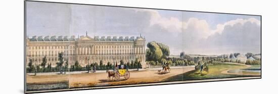 Panoramic view of the area around Regent's Park, London, 1831-Anon-Mounted Giclee Print