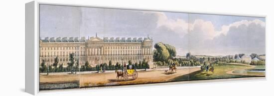Panoramic view of the area around Regent's Park, London, 1831-Anon-Framed Premier Image Canvas