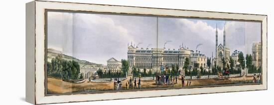 Panoramic view of the area around Regent's Park, London, 1831-Anon-Framed Premier Image Canvas