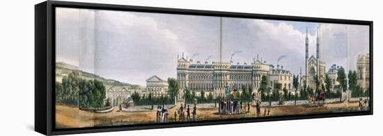 Panoramic view of the area around Regent's Park, London, 1831-Anon-Framed Premier Image Canvas