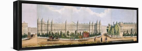 Panoramic view of the area around Regent's Park, London, 1831-Anon-Framed Premier Image Canvas