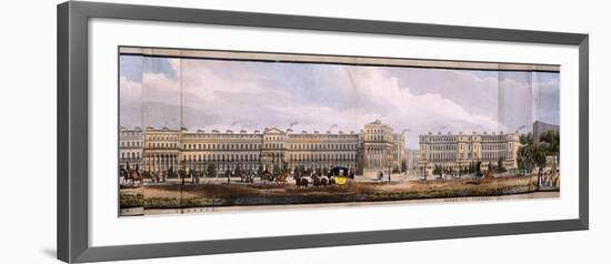 Panoramic view of the area around Regent's Park, London, 1831-Anon-Framed Giclee Print