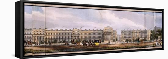 Panoramic view of the area around Regent's Park, London, 1831-Anon-Framed Premier Image Canvas