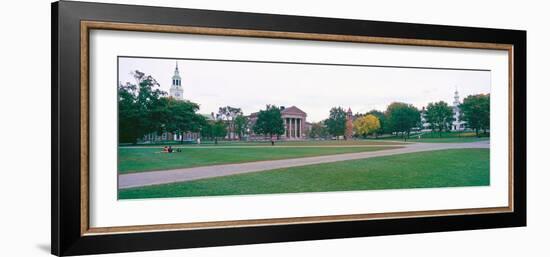 Panoramic View of the Campus of Dartmouth College in Hanover, New Hampshire-null-Framed Photographic Print