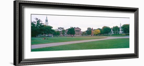 Panoramic View of the Campus of Dartmouth College in Hanover, New Hampshire-null-Framed Photographic Print