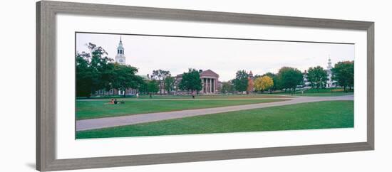 Panoramic View of the Campus of Dartmouth College in Hanover, New Hampshire-null-Framed Photographic Print