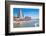 Panoramic View of the  Tel-Aviv Public Beach on Mediterranean Sea. Israel-Aleksandar Todorovic-Framed Photographic Print