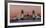 Panoramic view of Tower Bridge framing St. Paul's Cathedral at dusk, London, England-Charles Bowman-Framed Photographic Print