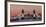 Panoramic view of Tower Bridge framing St. Paul's Cathedral at dusk, London, England-Charles Bowman-Framed Photographic Print