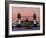 Panoramic view of Tower Bridge framing St. Paul's Cathedral, London, England-Charles Bowman-Framed Photographic Print