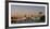 Panoramic view of Tower Bridge framing St. Paul's Cathedral with the City tower, London-Charles Bowman-Framed Photographic Print