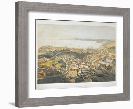 Panoramic View of Trieste-Bernardino di Betto Pinturicchio-Framed Giclee Print